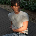 NUARTSTUDIO [Song Seung-il PICK]_Frame muscle fit short sleeve t-shirt_5color