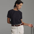 PORETTO Chico waffle tee (Navy)