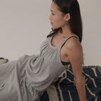 HTAMOODE HTAMOODE Jumpsuit Melange Gray