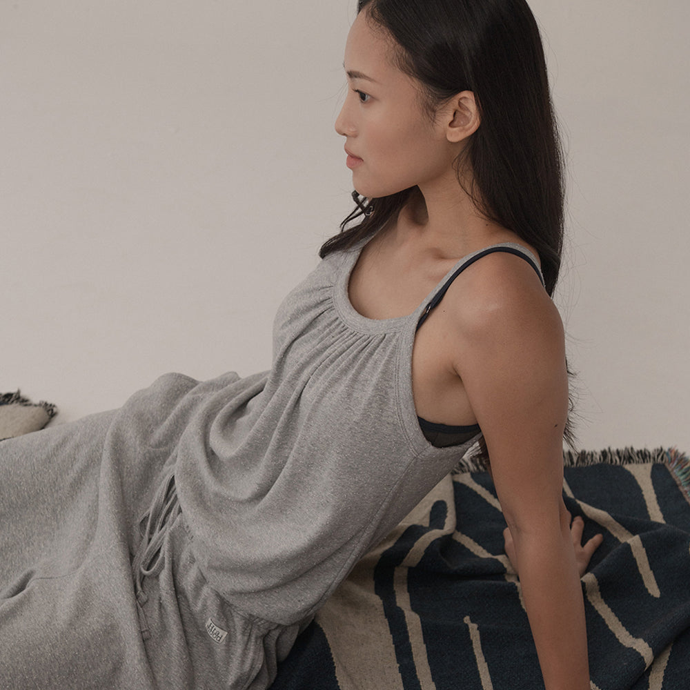 HTAMOODE HTAMOODE Jumpsuit Melange Gray
