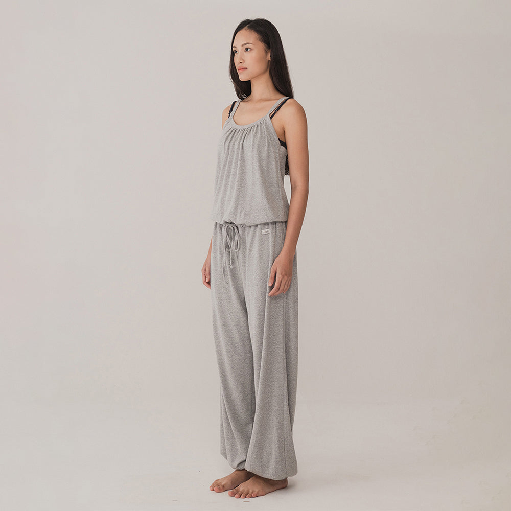 HTAMOODE HTAMOODE Jumpsuit Melange Gray