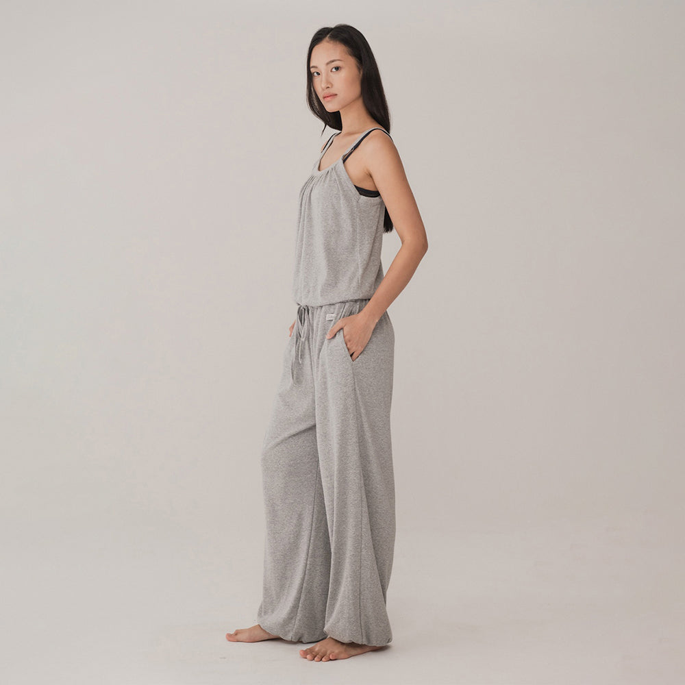 HTAMOODE HTAMOODE Jumpsuit Melange Gray
