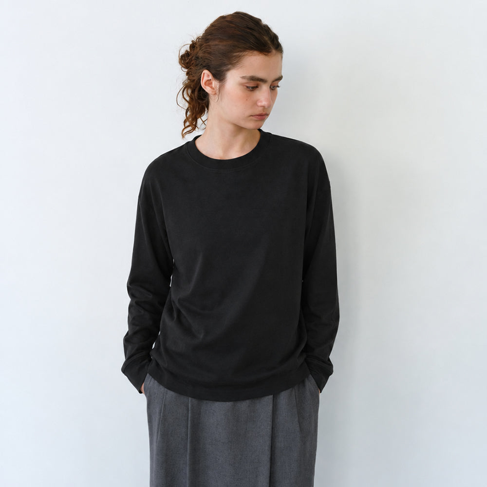 AUBOUR core long sleeve t-shirt (black)