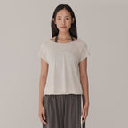 HTAMOODE RAGLAN CREW-NECK COVER-UP_OATMEAL
