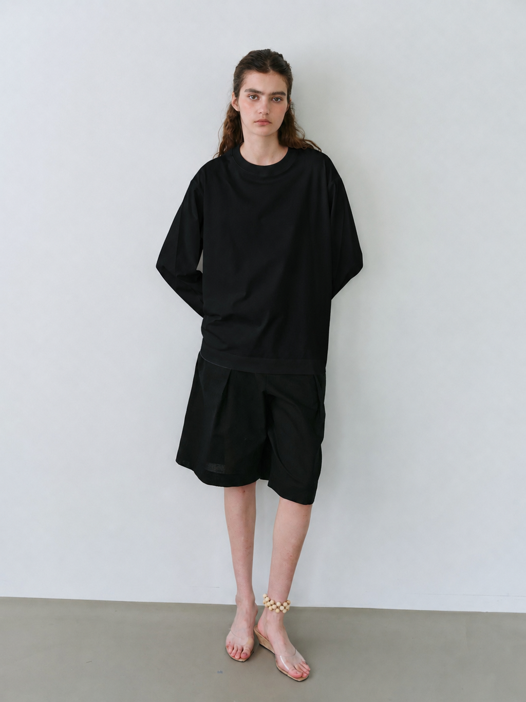 AUBOUR core long sleeve t-shirt (black)