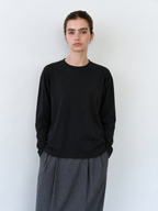 AUBOUR core long sleeve t-shirt (black)