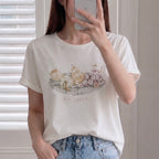 CHERIAUBE Fruit Atelier Tee-Ivory