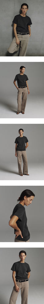 PORETTO Taffy pigment tee (Charcoal)