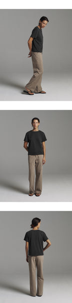 PORETTO Taffy pigment tee (Charcoal)