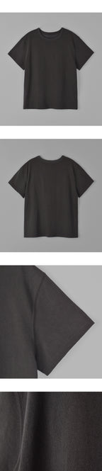 PORETTO Taffy pigment tee (Charcoal)