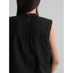 8seconds [Eight Seconds] Lace sleeveless blouse black (356765WC05)
