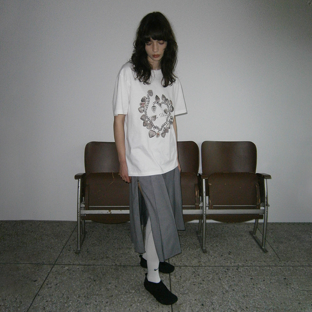 MILLO WOMEN Vintage pendant t-shirt [ivory]