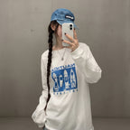NAUTICA Yacht frame print long sleeve t-shirt (2 colors) NTL5736