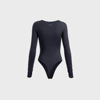 BADBLOOD BADBLOOD Everyday Scoop Neck Bodysuit - Charcoal