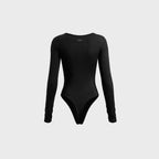 BADBLOOD BADBLOOD Everyday Scoop Neck Bodysuit - Black