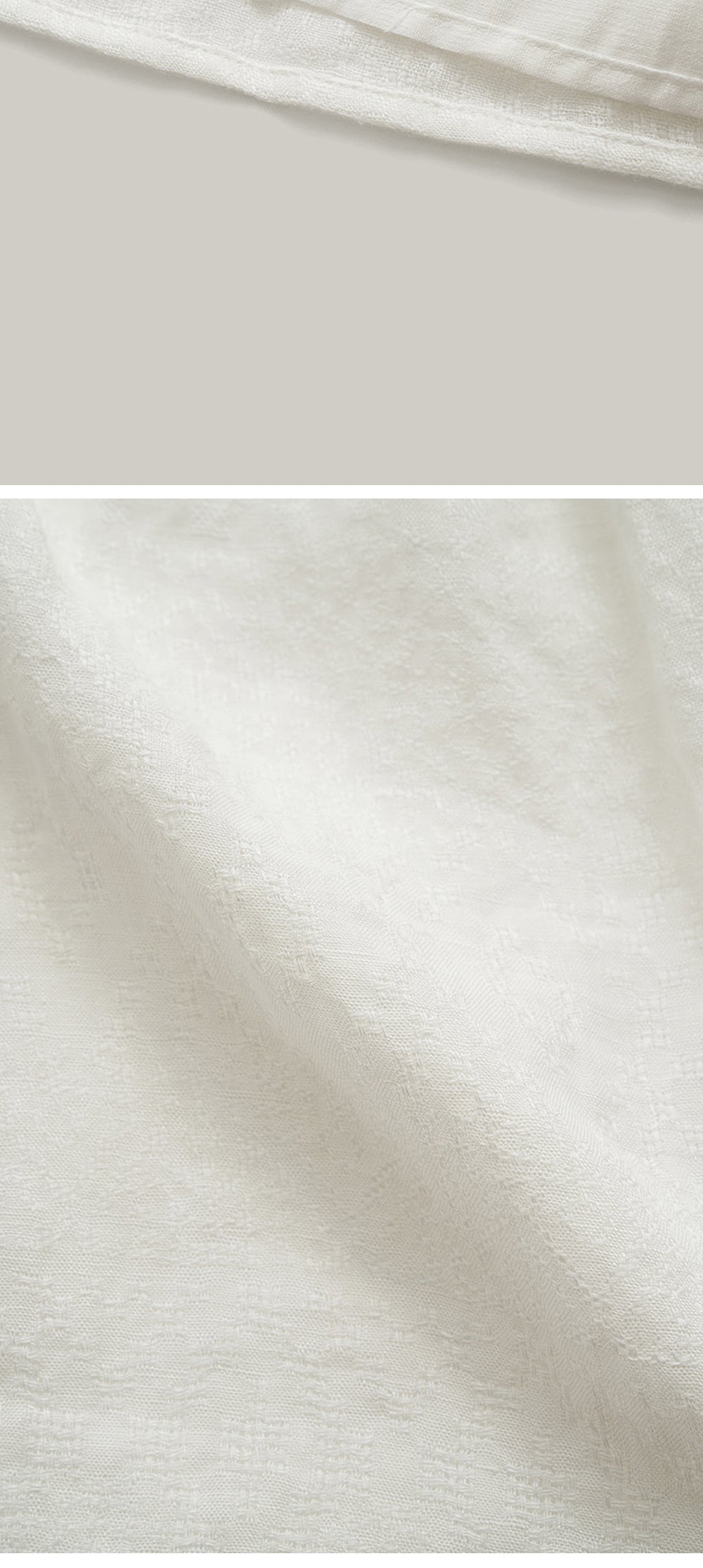 SHOPM Labo Linen Sleeveless (White)