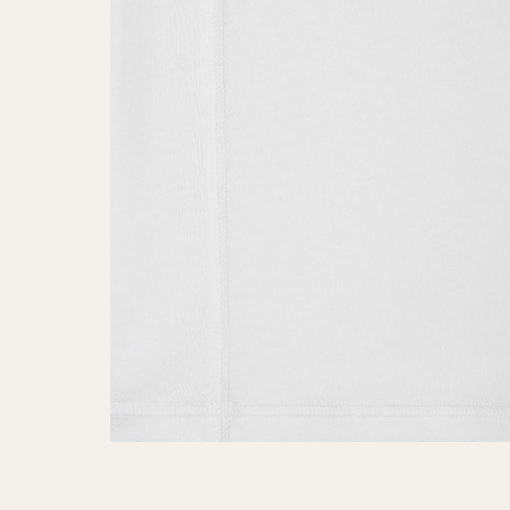 AUBER [2nd pre-order delivery on 8/3] Soft Stitch Short Sleeve - White