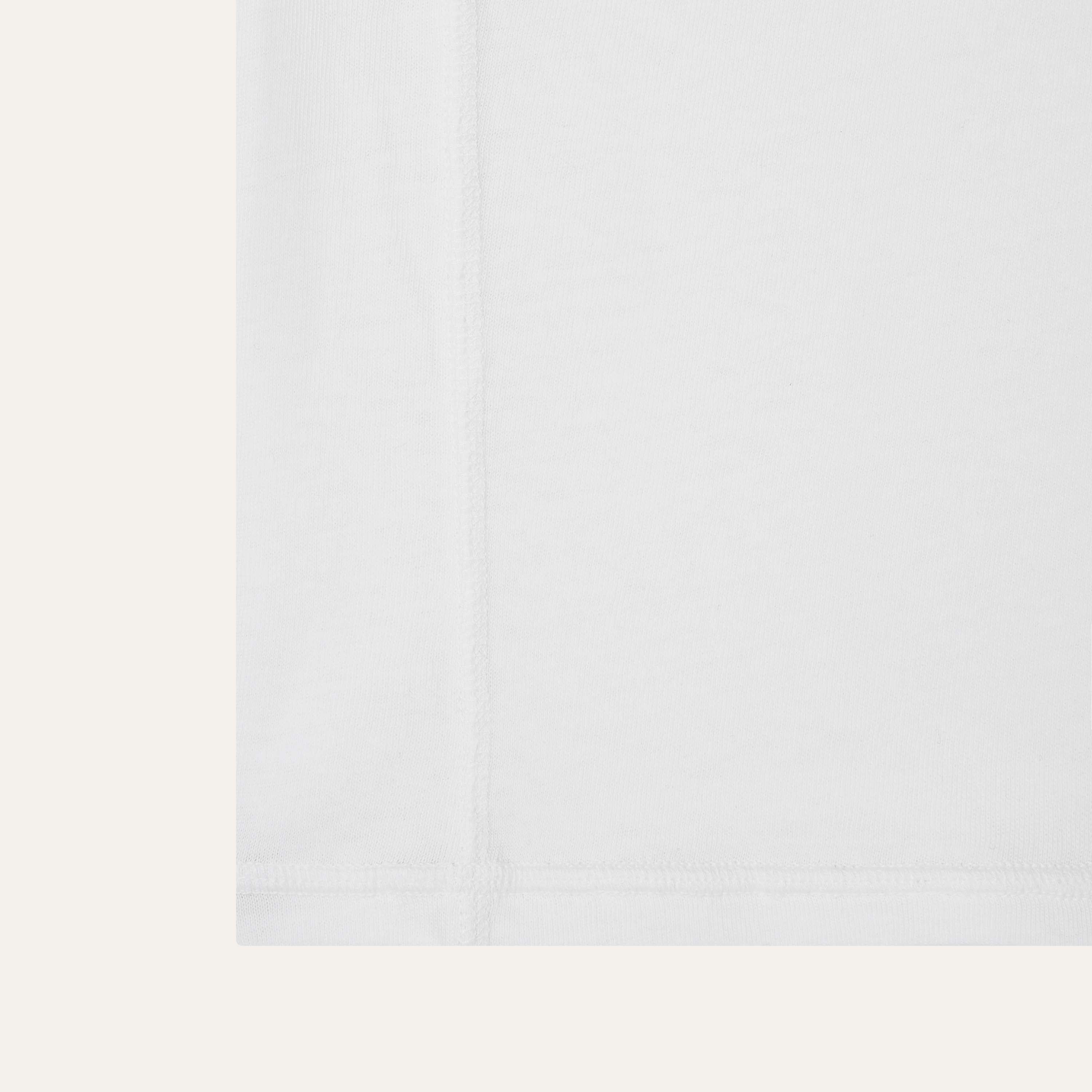 AUBER [2nd pre-order delivery on 8/3] Soft Stitch Short Sleeve - White