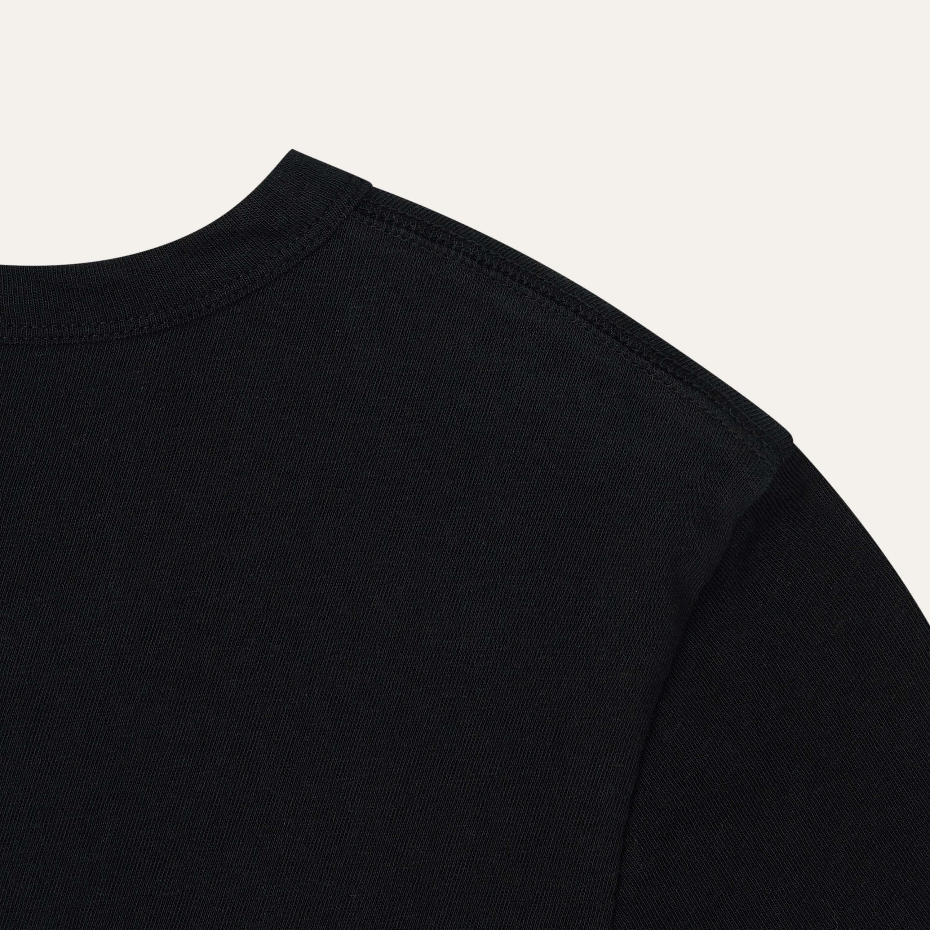 AUBER Soft Stitch Short Sleeve - Black