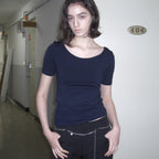 MILLO WOMEN Fluid Duo Top [Deep Navy]