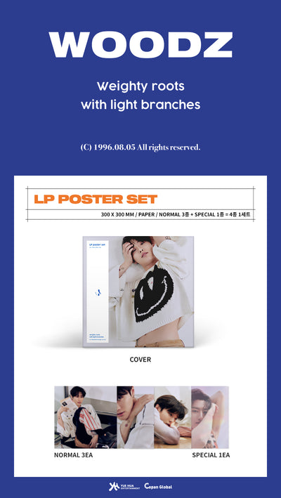 WOODZ - 12 LP Poster Set / 25TH BIRTHDAY LIMITED MD