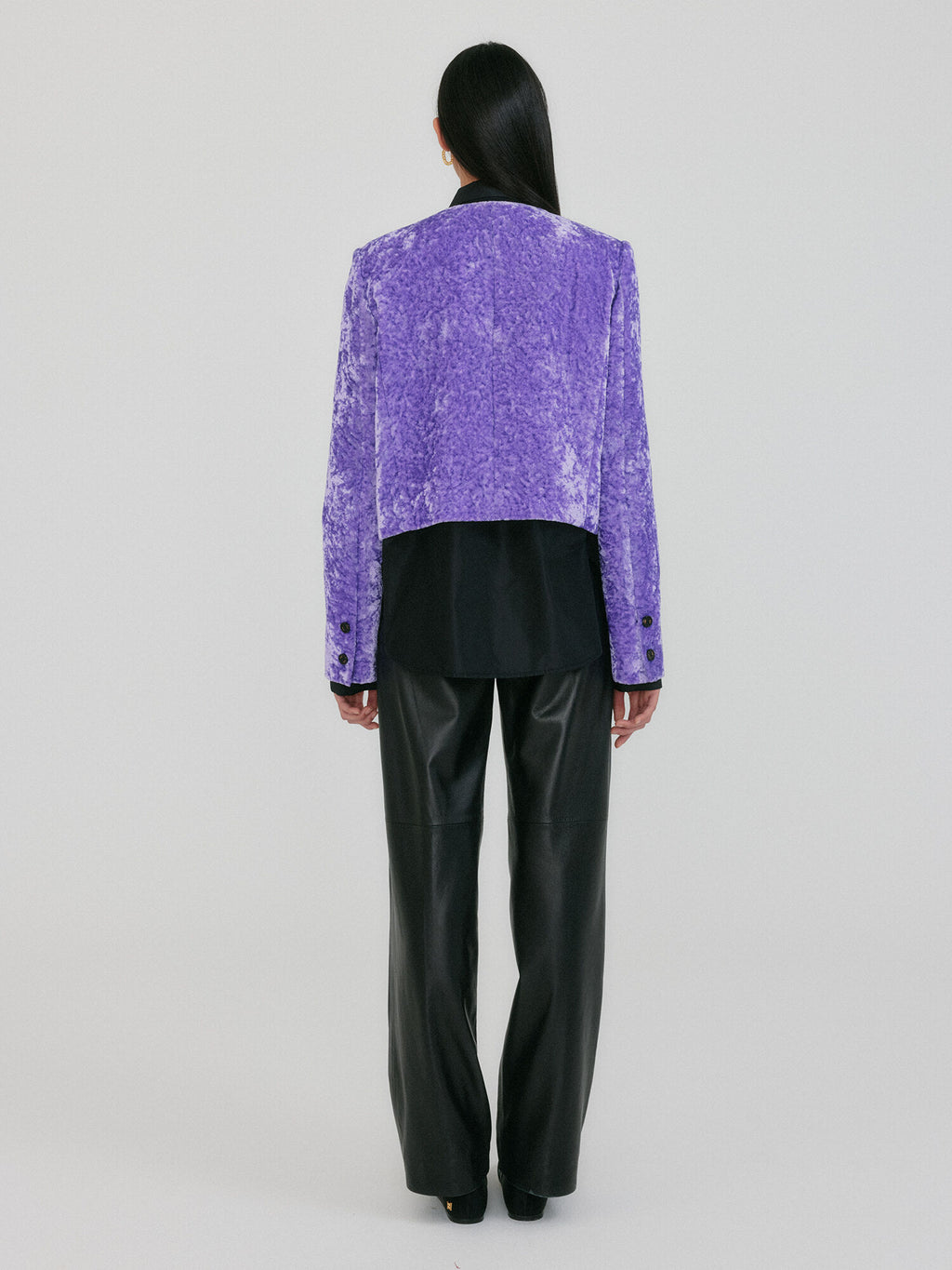EENK ZEM Short Jacket - Purple