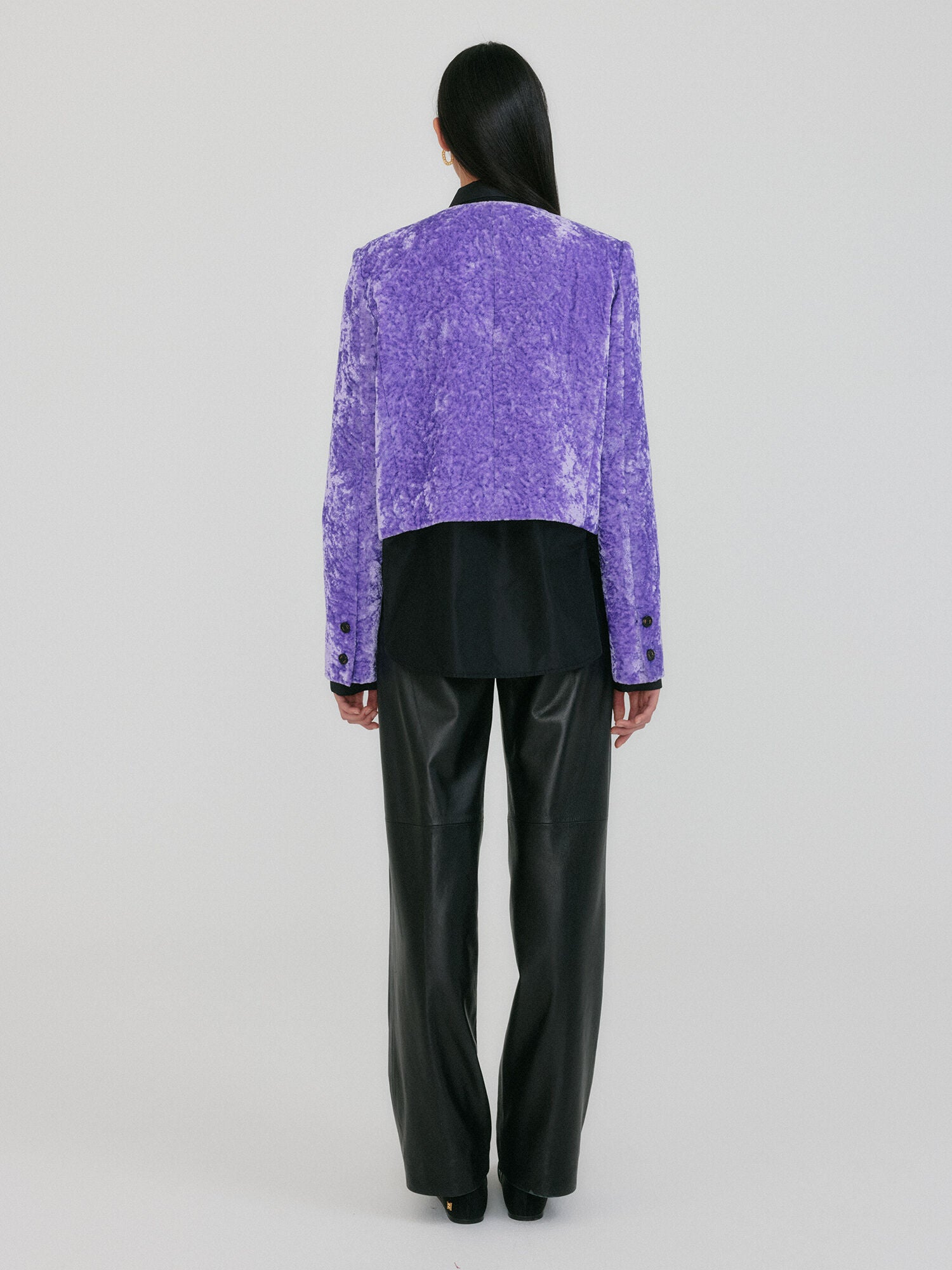 EENK ZEM Short Jacket - Purple