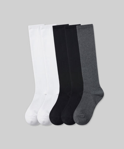 MUSINSA STANDARD WOMAN Knee High Socks 5 Pack