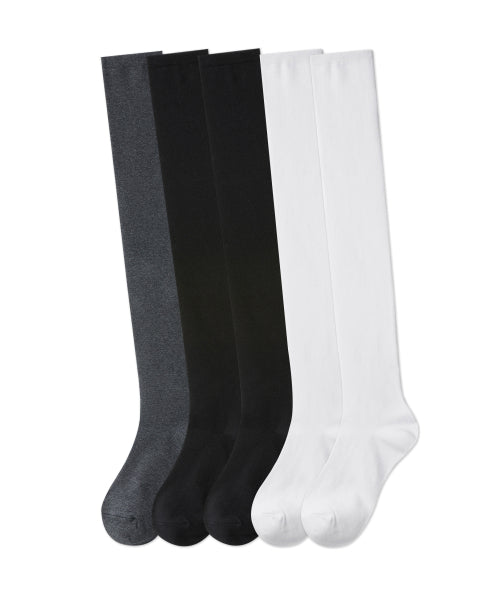 MUSINSA STANDARD WOMAN MUSINSA STANDARD WOMAN Over the Knee Socks 5 Pack