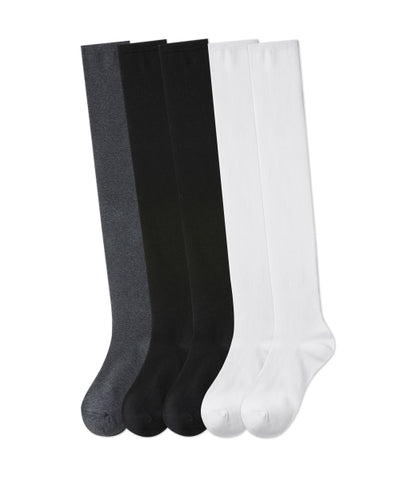 MUSINSA STANDARD WOMAN Over the Knee Socks 5 Pack