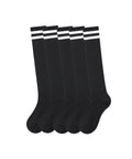 MUSINSA STANDARD WOMAN MUSINSA STANDARD WOMAN Skate Knee High Socks 5 Pack