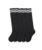 MUSINSA STANDARD WOMAN MUSINSA STANDARD WOMAN Skate Knee High Socks 5 Pack
