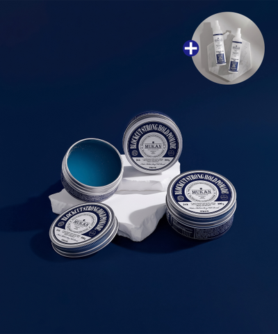 Hair wax pomade hair spray (4 types) pomade (comb provided) + spray SET