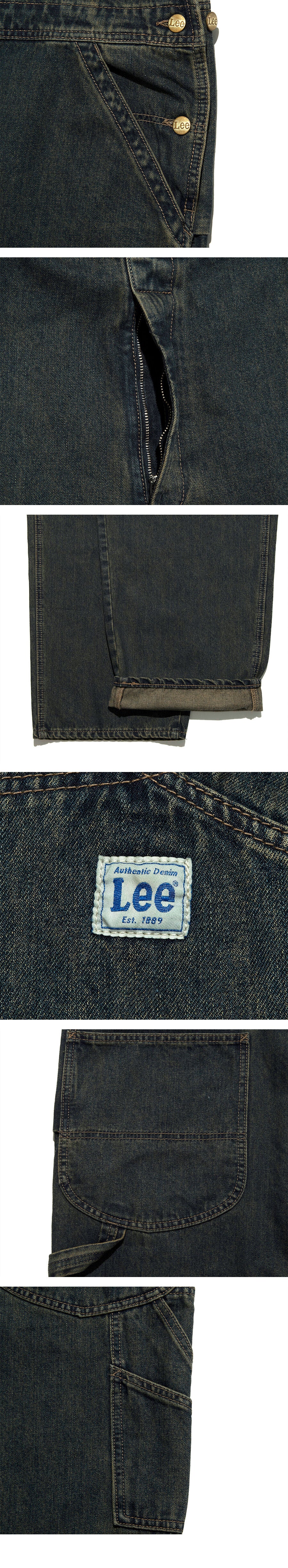 Lee Lee Uni Overall Indigo Dark
