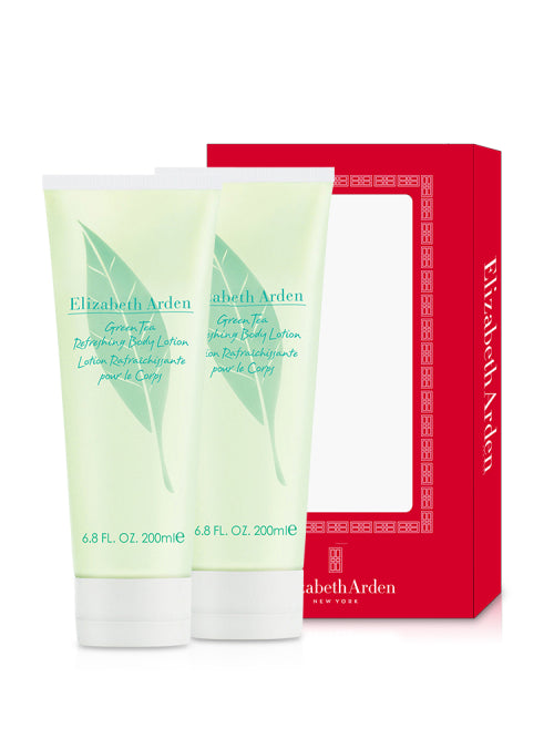 ELIZABETH ARDEN [2PACK] Green Tea Refreshing Body Lotion 200ml + 200ml