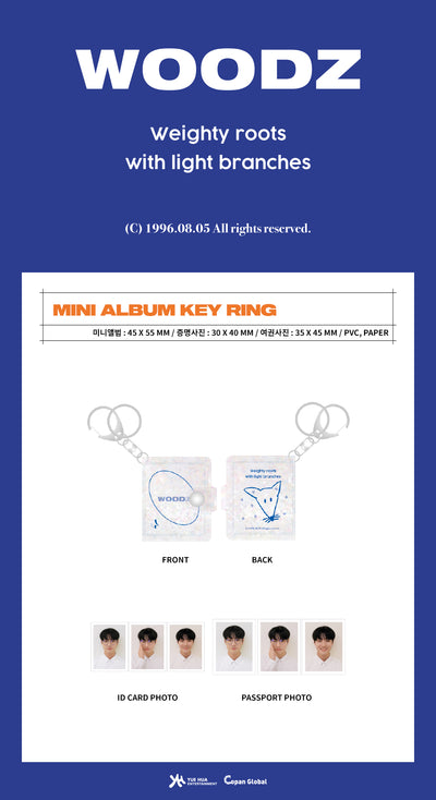 WOODZ - 13 Mini Album Keyring / 25TH BIRTHDAY LIMITED MD