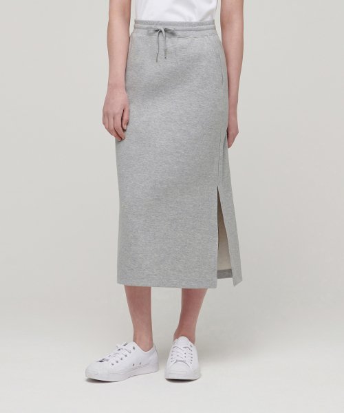 MUSINSA STANDARD WOMAN MUSINSA STANDARD WOMAN Women's Sweat Long Skirt [Medium Gray]