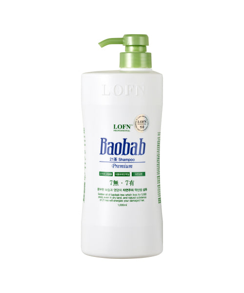 LOFN Baobab 21st (for dry/normal scalp) premium mildly acidic shampoo 1000ml