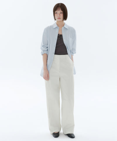 MUSINSA STANDARD WOMAN Women's Wide Chino Pants Cream