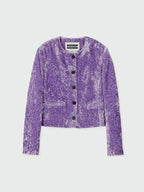 EENK ZEM Short Jacket - Purple