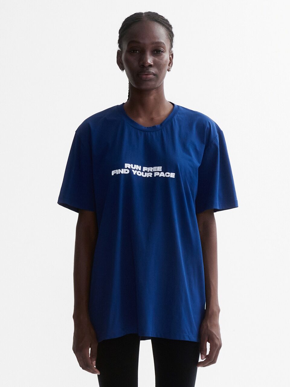 MENASOO VENODE Runfree Tshirts_Blue (Over Fit)