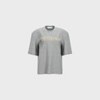 YCH STAY STRANGER-PRINTED TSHIRT GREY (F24TO9231GY)