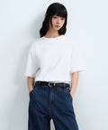 MUSINSA STANDARD WOMAN MUSINSA STANDARD WOMAN T-Shirt Relaxed Fit [White]