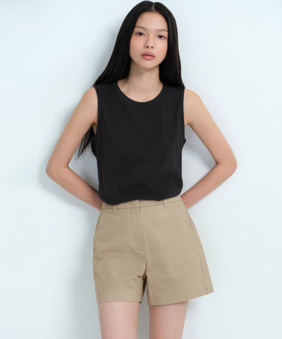 MUSINSA STANDARD WOMAN Women's Basic Sleeveless Top Black