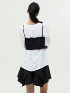 E.B.M (Edition by Michaa) Layered bustier top EMP8ATP130