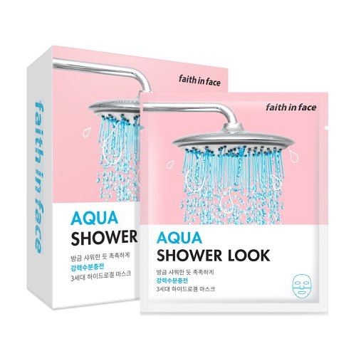 FAITH IN FACE FAITH IN FACE Aqua Shower Look Hydrogel Mask 20 sheets