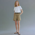 URAGO Waffle half t-shirt_3colors