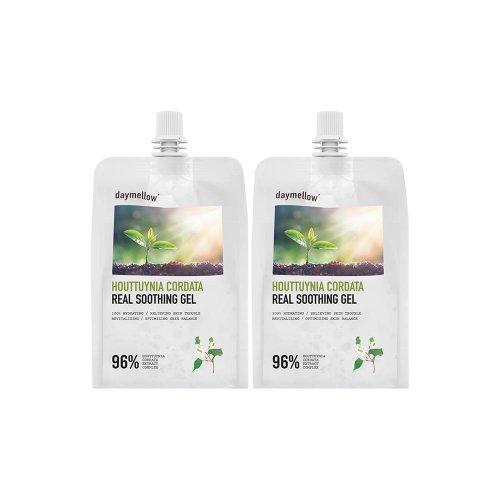 DAYMELLOW Houttuynia cordata/Euni Mushroom Real Soothing Gel * 2