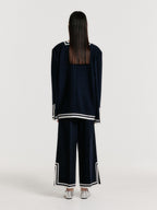 EENK EENK YINTANA Contrast Jacket - Navy