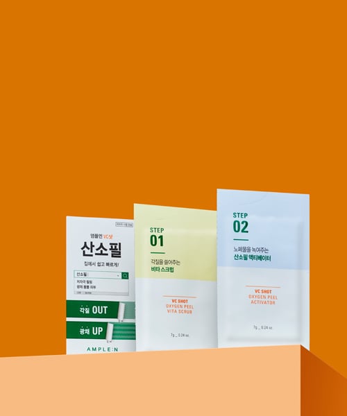AMPLEN AMPLEN VC Shot Oxygen Peel Mask 10 sheets